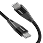 Кабель Choetech USB Type-C - USB Type-C (M/M) 100W, 1 м Black (XCC-1008) - уменьшенное изображение 2
