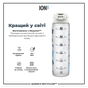 Пляшка для води ION8 OneTouch Times To Drink 1000 мл BPA Free, Camo (I8RF1000PICAMO) - зменшене зображення 6