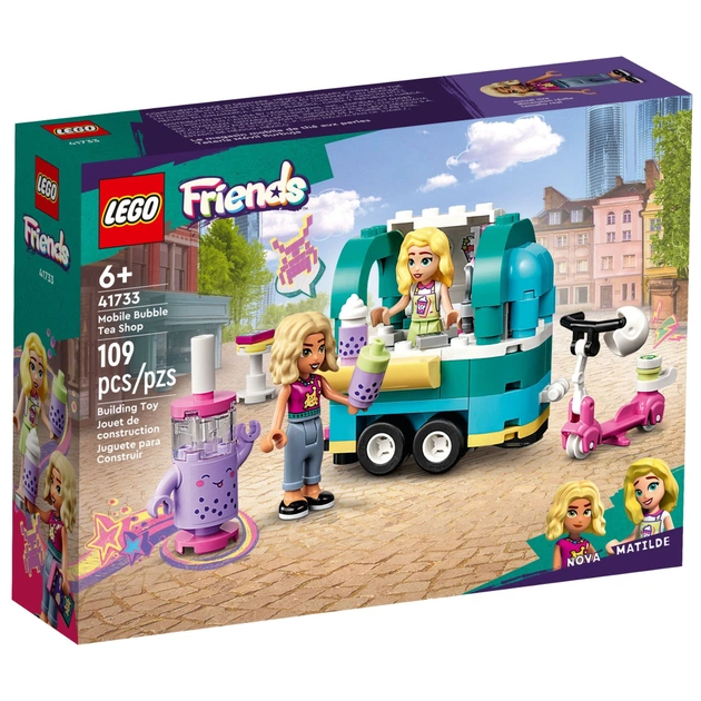 Конструктор LEGO Friends Бабл ті кафе на колесах 109 деталей (41733) - зображення 1