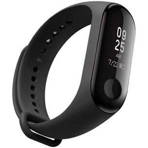 Ремінець до фітнес браслета Armorstandart для Xiaomi Mi Band 4/3 Black (ARM51827) зображення 1