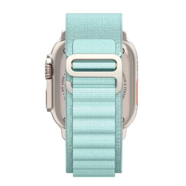 Ремінець до смарт-годинника Armorstandart Alpina Band для Apple Watch 49/46/45/44/42 (Series 1-3) Light Blue (ARM81049) - picture 6