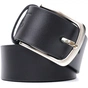 Ремінь Grande Pelle Під джинси з натуральної шкіри Чорний (11684) - зменшене зображення 7