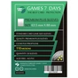 Протектор для карт Games 7 Days 63,5 х 88 мм, 110 мікрон, Card Game, 50 шт (PREMIUM+) (GSD-036388) - зменшене зображення 1
