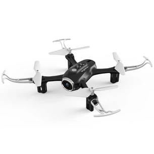 Радіокерована іграшка Syma Квадрокоптер 2,4 Ггц з FPV-камерою 14,4 cм (X22SW Black) зображення 1