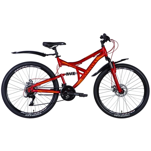 Велосипед Discovery Canyon AM DD 26" 17.5" ST 2024 Червоний (OPS-DIS-26-609) - зображення 1