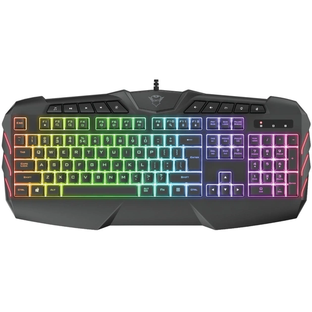 Клавіатура Trust GXT881 Odyss Semi-Mech USB Black (24303) - зображення 1