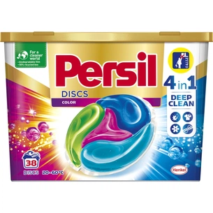 Капсули для прання Persil Discs Color Deep Clean 38 шт. (9000101373028) зображення 1