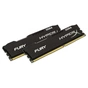 Модуль пам'яті для комп'ютера DDR4 32GB (2x16GB) 2400 MHz HyperX FURY Black Kingston Fury (ex.HyperX) (HX424C15FBK2/32) - уменьшенное изображение 2