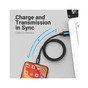 Дата кабель USB 3.0 AM to USB-C 1.5m black Vention (COZBG) - уменьшенное изображение 4