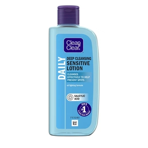 Лосьйон для обличчя Clean & Clear Для глибокого очищення Для чутливої шкіри 200 мл (8002110312976/5000207004981) зображення 1