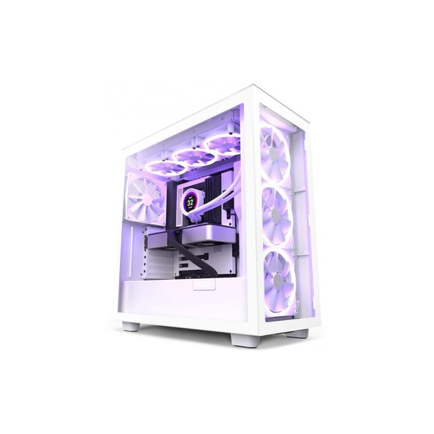 Корпус NZXT H7 v1 2022 Elite Edition All White (CM-H71EW-01) - зображення 1