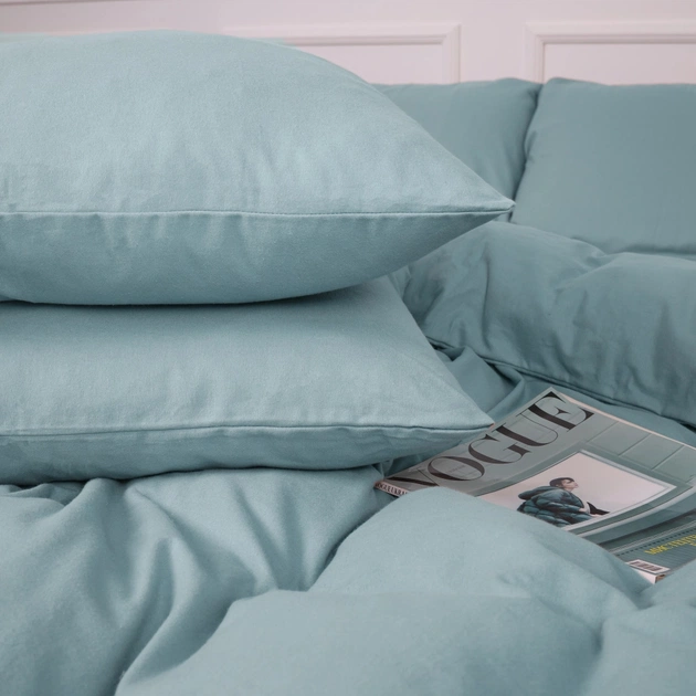 Постільна білизна MirSon 006 Menthol Фланель 175х210 Двоспальний (2200009650185) - picture 3