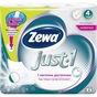 Туалетний папір Zewa Just 1 4 рулони (7322540833140) - зменшене зображення 1