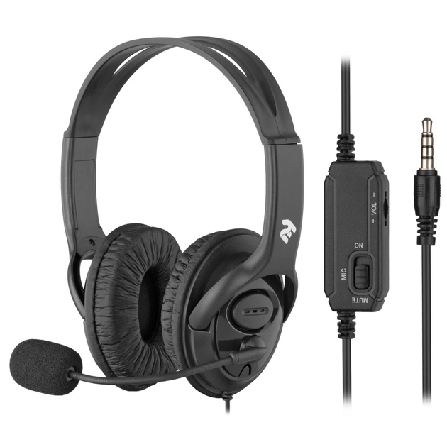 Навушники 2E CH13 Over-Ear 3.5mm / 2*3.5mm (2E-CH13SJ) - зображення 1