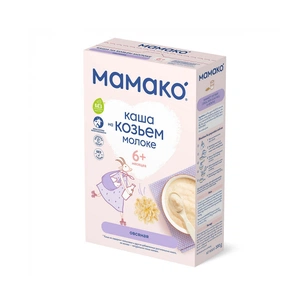 Дитяча каша MAMAKO на козячому молоці вівсяна 200 г (4670017090019) зображення 1