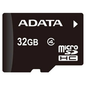 Карта пам'яті ADATA 32GB microSDHC Class 4 (AUSDH32GCL4-R) зображення 1