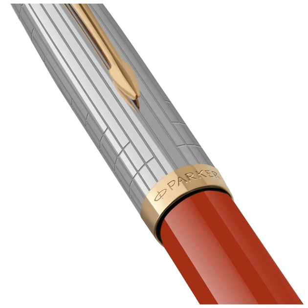 Ручка пір'яна Parker PARKER 51 Premium Rage Red GT FP F (56 211) - изображение 5