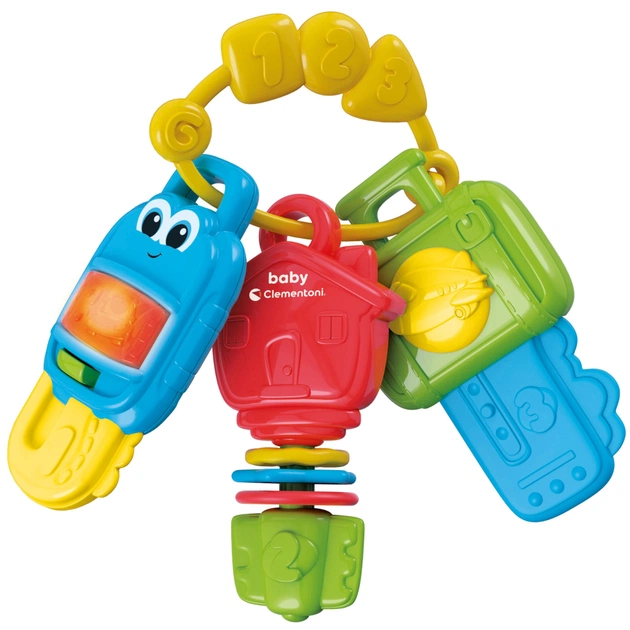 Брязкальце Clementoni Multi-activity Keys New (17914) - зображення 1
