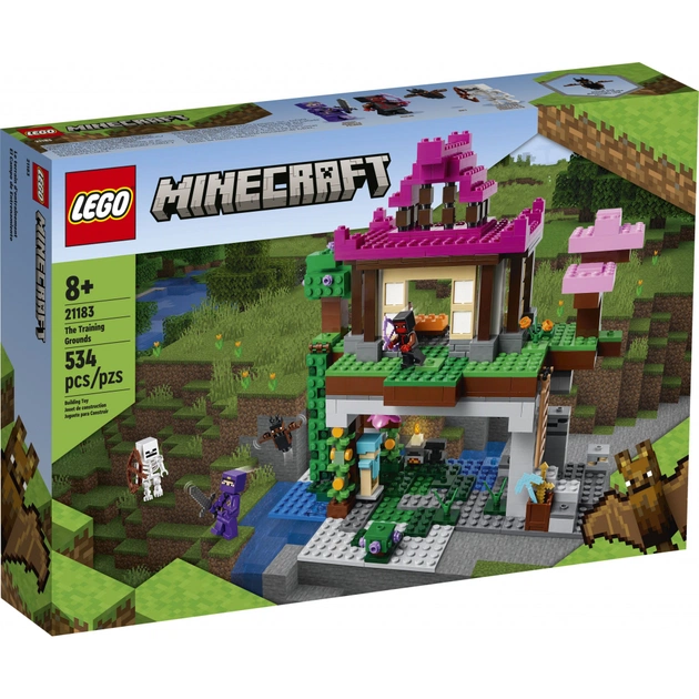 Конструктор LEGO Minecraft Майданчик для тренувань 534 деталі (21183) - зображення 1