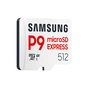 Карта пам'яті Samsung 512GB microSDXC class 10 UHS-I U3 V30 P9 Express (MB-MK512T/WW) - зменшене зображення 3