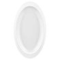 Блюдо Ardesto Ancona 27.2х15.7х2.5см порцеляна, овальне, біле (AR3556) - зменшене зображення 1