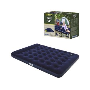 Матрац надувний BestWay Pavillo велюр Синій 152 х 203 х 28 см (BW 67226) зображення 1