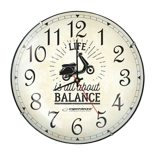 Настінний годинник Esperanza Wall Clock San Seattle 30 см (EHC018S) зображення 1