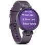Смарт-годинник Garmin Lily, MidnightOrchid, DeepOrchid, Silicone (010-02384-12) - зменшене зображення 3