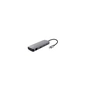 Концентратор Trust USB-C 8-in1 1xUSB-А 3.2/USB-A 2.0/2xUSB-С/HDMI/Ehernet/SD/microSD aluminium 0.15m grey (25672_TRUST) - зменшене зображення 5