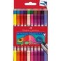 Фломастеры Faber-Castell двухсторонние Double-ended Fibre tip, 20 цветов (28023) - уменьшенное изображение 1