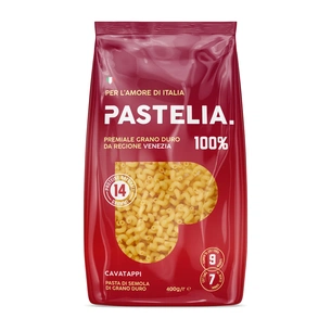 Макарони Pastelia Ріжки кручені 400 г (4820167530402) зображення 1