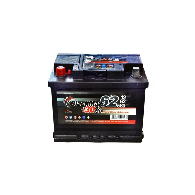 Акумулятор автомобільний BlackMax 62А (B5006) - зображення 1