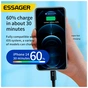 Дата кабель USB-C to Lightning 0.5m 20W black Essager (EXCTL-CGB01) - уменьшенное изображение 3