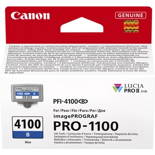 Картридж Canon PFI-4100 Blue (6786C001) зображення 1