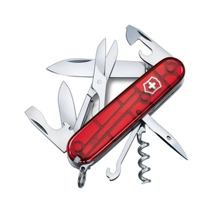 Ніж Victorinox Climber Transparent Red Blister (1.3703.TB1) зображення 1
