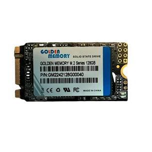 Накопичувач SSD 128GB Golden Memory M.2 2242 SATA III 3D NAND TLC (GM2242128G) зображення 1