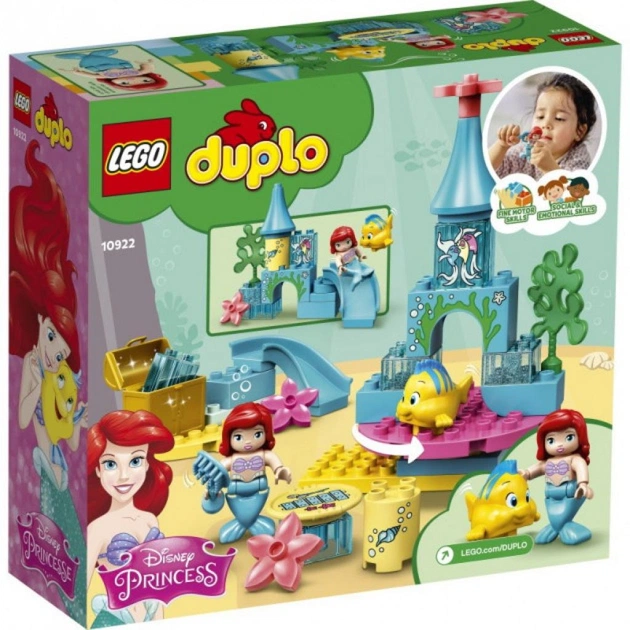 Конструктор LEGO Duplo Disney Підводний замок Аріель 35 деталей (10922) - зображення 1