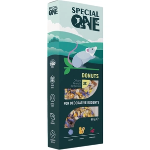 Вітаміни для гризунів Special One «Цикорій, арахіс, барбарис» 60 г (4823082425228) изображение 1