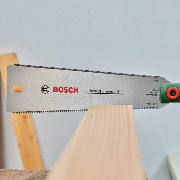 Ножовка Bosch по дереву Ryoba, 250мм, 17TPI, пластиковая рукоятка (1.600.A02.ZB5) - изображение 3