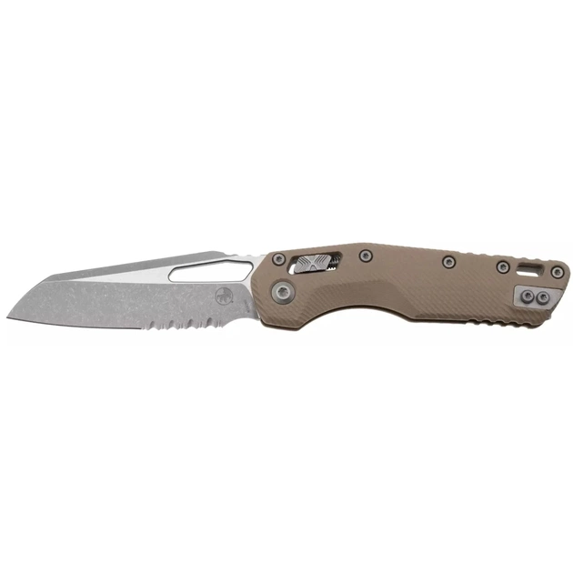Ніж Microtech MSI Apocalyptic PS Fluted G-10 Tan (210-11APFLGTTA) - зображення 1