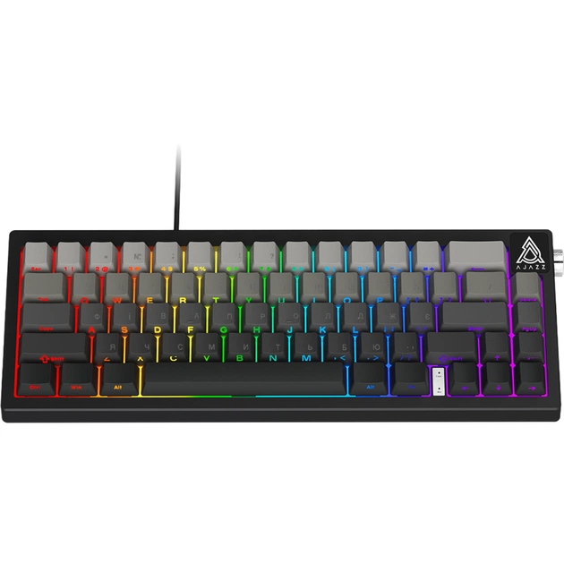 Клавіатура Ajazz AK650 Day Dream Switch Gradient USB UA Black (AK650-DD-BG) - зображення 1