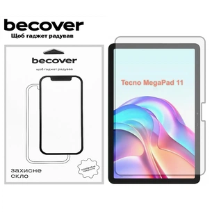 Скло захисне BeCover Tecno Megapad 11 (T1101) 10.95" (713124) зображення 1