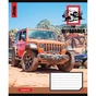 Зошит 1 вересня А5 The offroader 60 аркушів, лінія (766479) - зменшене зображення 4