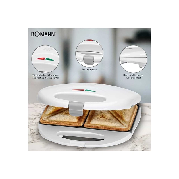 Сендвічниця Bomann ST5016 CB white (ST5016CB white) - picture 4