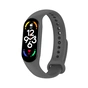 Ремінець до фітнес браслета BeCover Silicone для Xiaomi Mi Smart Band 7 Gray (707480) - уменьшенное изображение 1