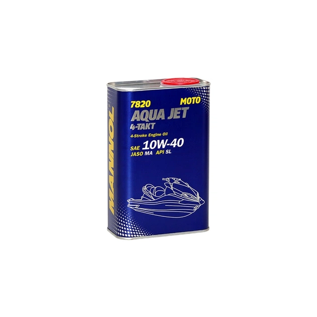 Моторна олива Mannol AQUA JET 4-TAKT 1л Metal 10W-40 (MN7820-1ME) - зображення 1