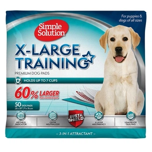 Пелюшки для собак Simple Solution Extra Large Training Premium Dog Pads 50 шт 71х76 см (0010279112687) зображення 1