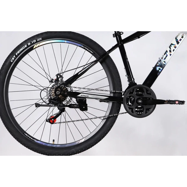 Велосипед Space 29" MARS DD FR рама-16" ST 2026 чорний з білим (OPS-SP-29-154) - picture 5