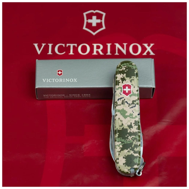 Ніж Victorinox Climber Army Піксель + Лого (1.3703.3_W3941p) - picture 12