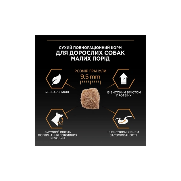 Сухий корм для собак Purina Pro Plan Dog Small&Mini Adult з куркою і рисом 3 кг (7613035114920) - picture 9